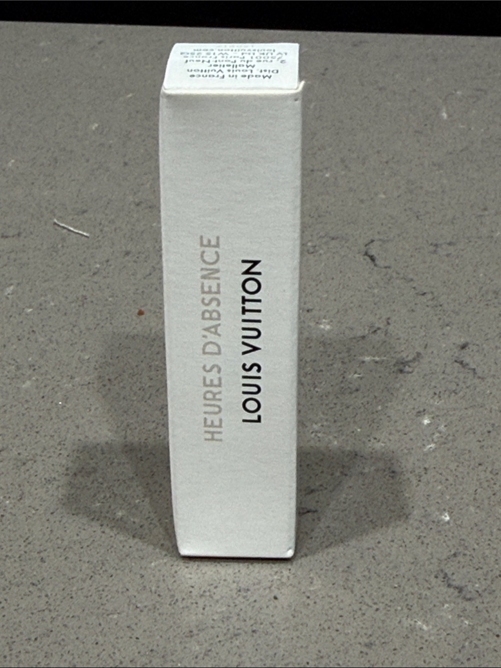 Louis Vuitton White Heures d'Absence Sample. New/Unsed
